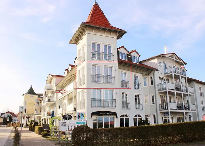 Residenz Waldkrone Turm-suite 215 * Kuehlungsborn